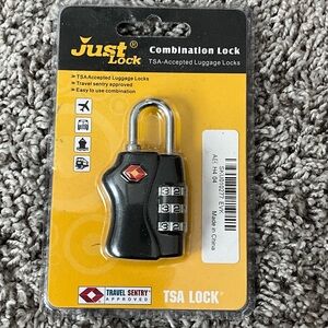 Black TSA-Approved Combination Lock